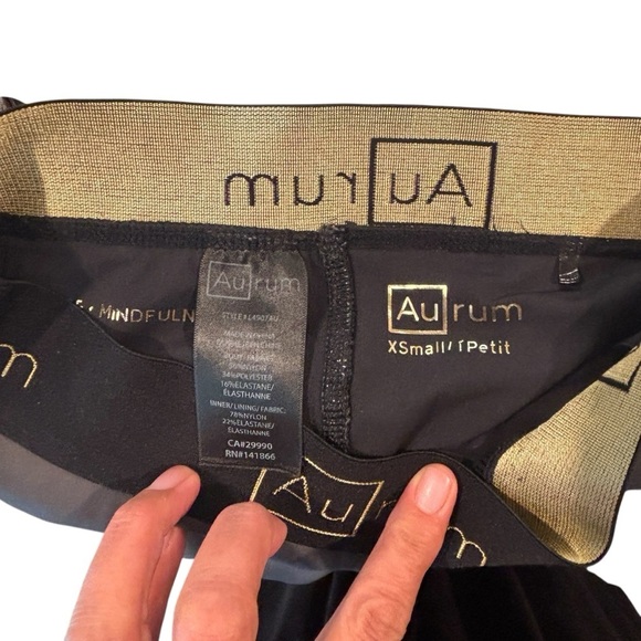 Aurum Women’s Activewear Buttery Soft Luxury Leggings Size Extra Small - Picture 7 of 7